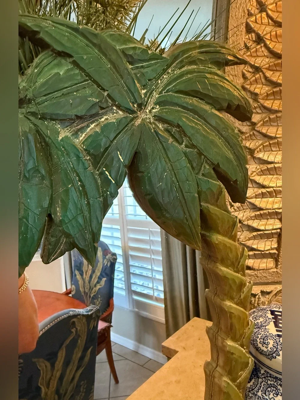 Tropical Palm Tree Tropical Wall Mirror